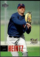 Chris Heintz #1115 Baseball Cards 2006 Upper Deck Prices