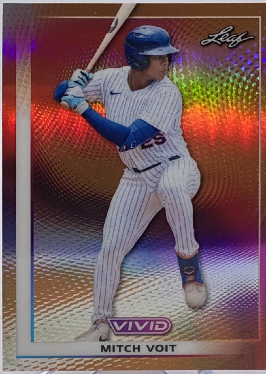 Mitch Voit #142 2026 Leaf Vivid Baseball