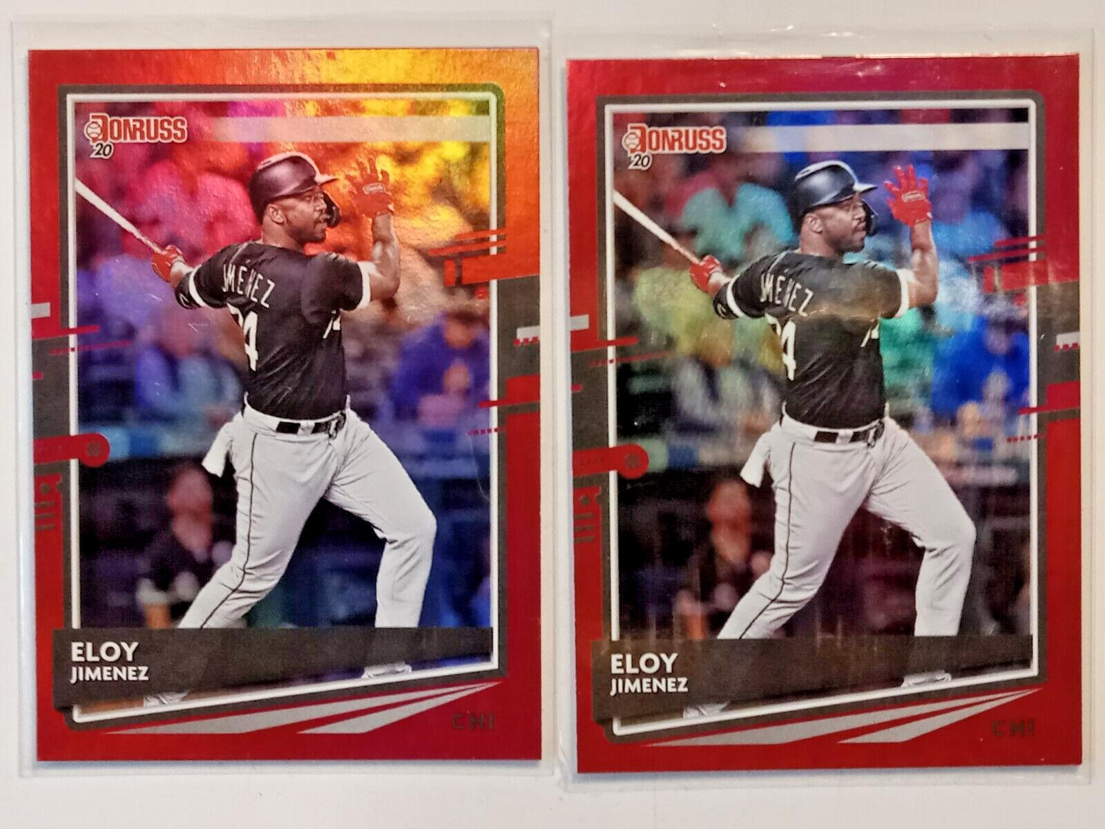 Eloy Jimenez #121 2020 Panini Donruss Baseball