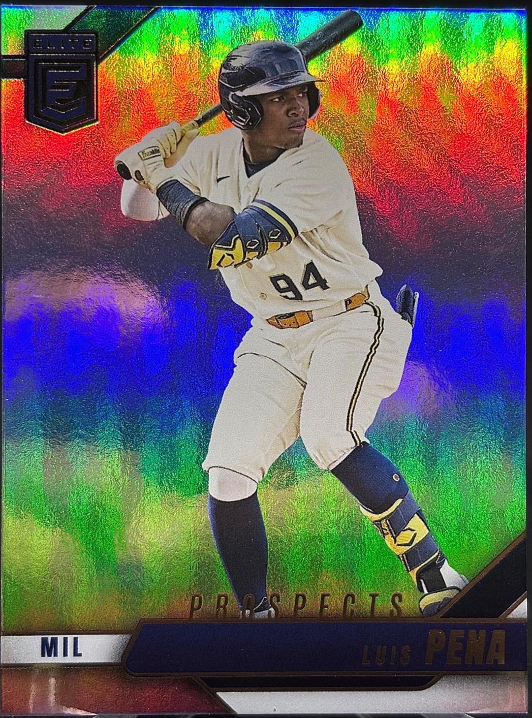 Luis Pena #166 2026 Panini Donruss Elite Baseball