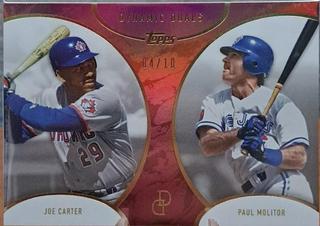 Joe Carter / Paul Molitor