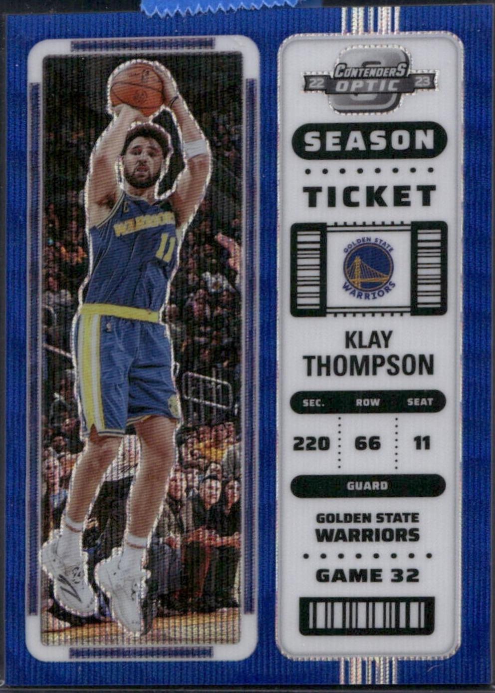 Klay Thompson [Blue Wave] #51