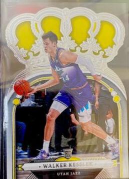 Walker Kessler #2 Basketball Cards 2022 Panini Crown Royale
