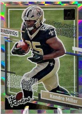 Kendre Miller #22 Football Cards 2023 Panini Donruss The Rookies