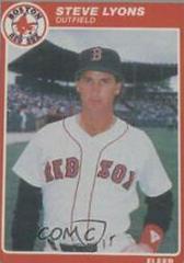 Steve Lyons #U-76 Baseball Cards 1985 Fleer Update Prices