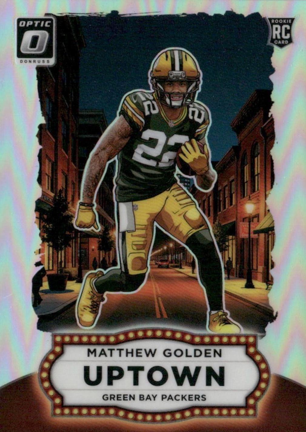 2025 Panini Donruss Optic Uptown Matthew Golden #14 card