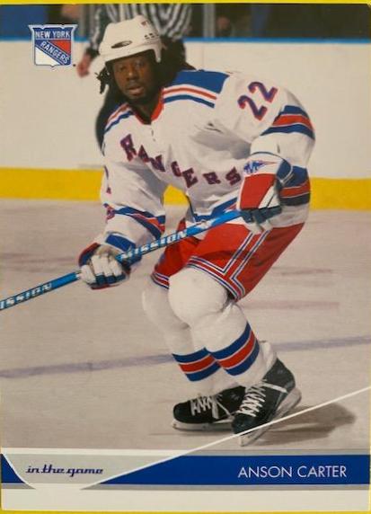 Anson Carter #59 Hockey Cards 2003 ITG Toronto Star