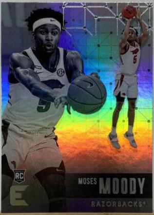 Moses Moody #111 Basketball Cards 2021 Panini Chronicles Draft Picks