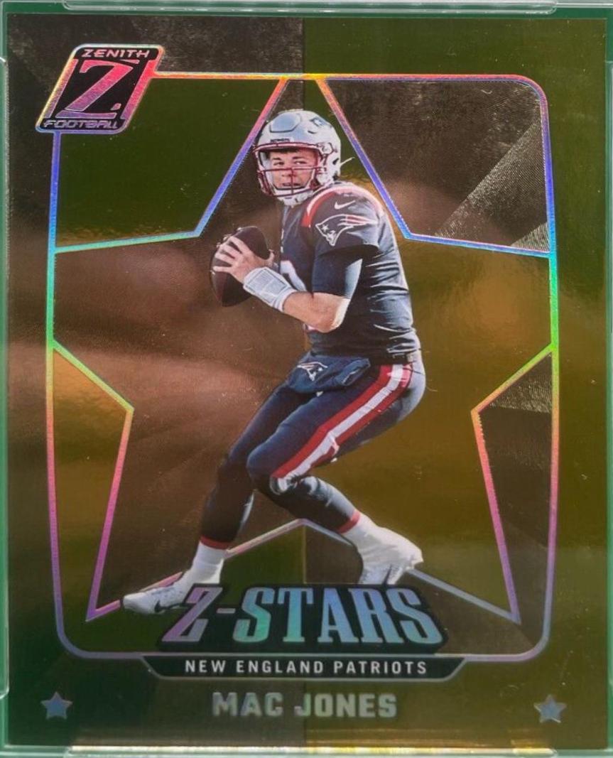 Mac Jones [Gold] #ZS-18 Prices | 2022 Panini Zenith Z Stars