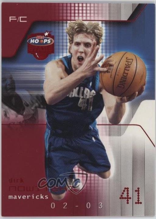 Dirk Nowitzki #41 2002-03 Hoops Stars Basketball