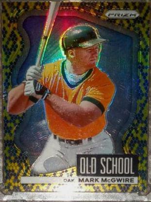 Mark McGwire [Snake Skin Prizm] #OS-7