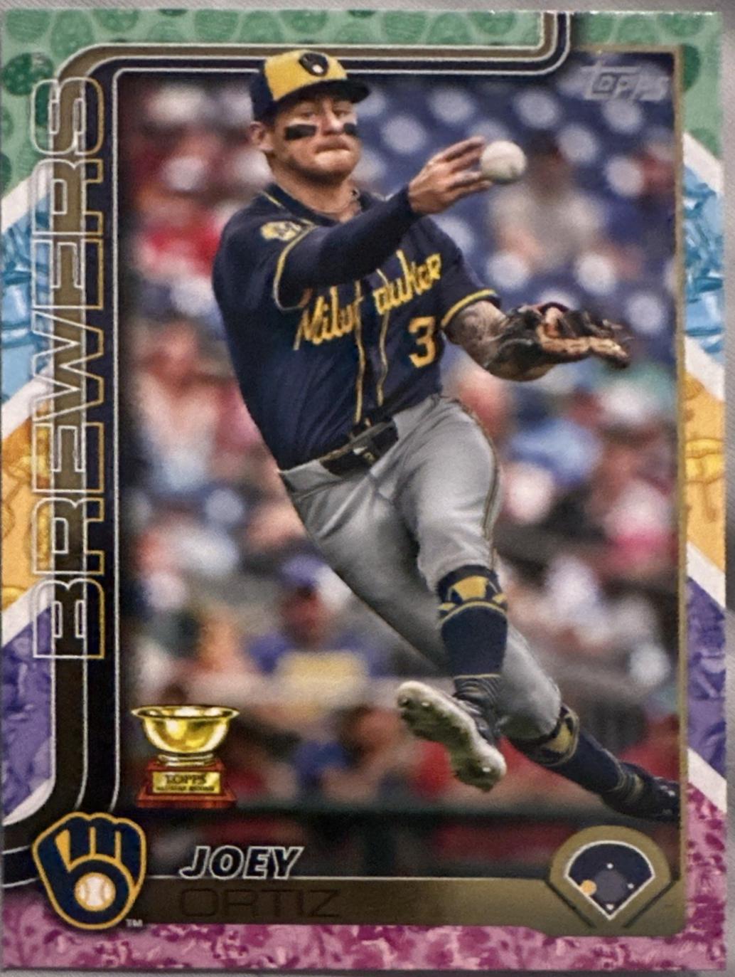 Joey Ortiz [Holiday] (2025 Topps)