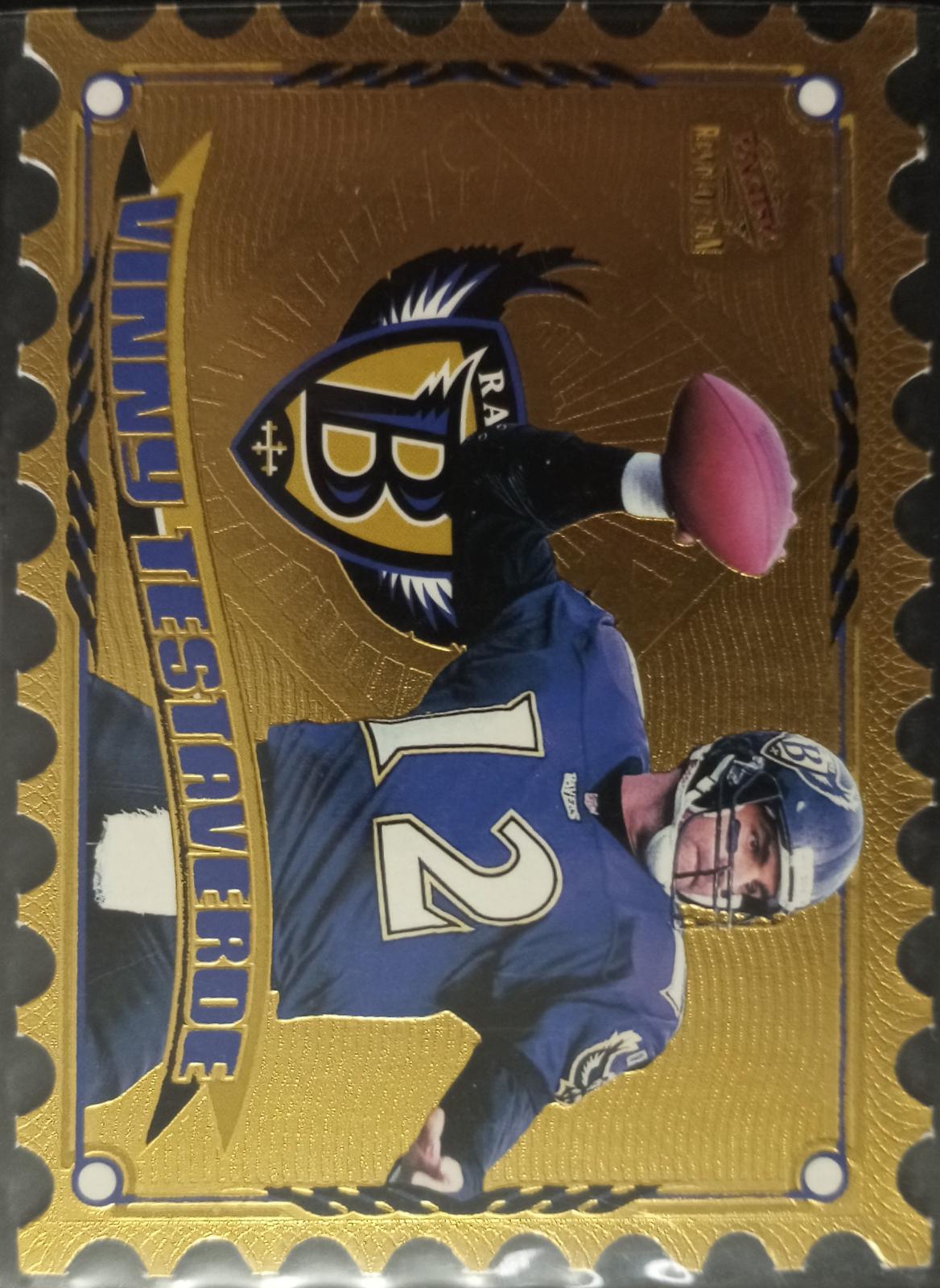Vinny Testaverde #1 Football Cards 1997 Pacific Revolution