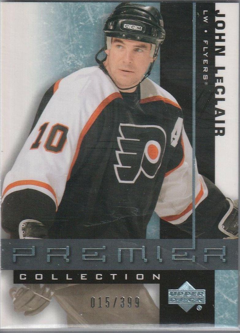 John LeClair #38 Hockey Cards 2001 Upper Deck Premier Collection