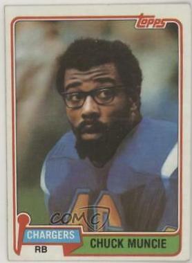 1981 Chuck Muncie #105