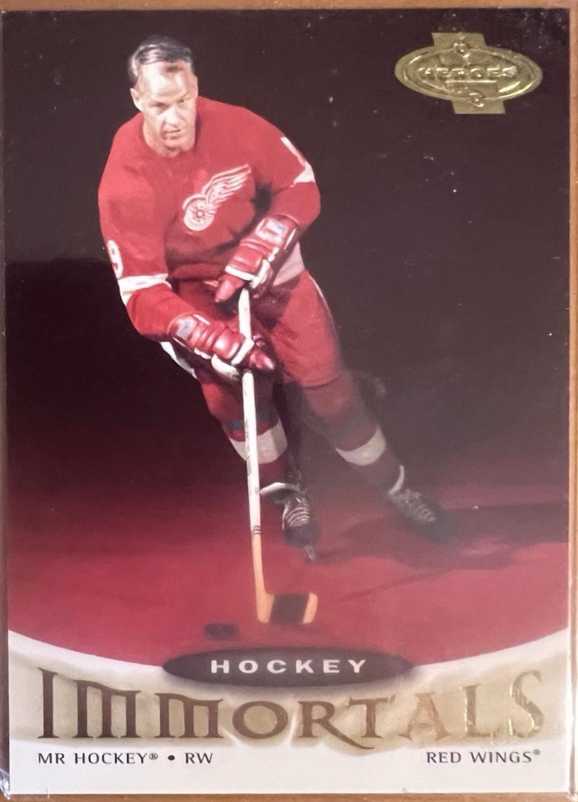 Gordie Howe #125 2000 Upper Deck Heroes Hockey