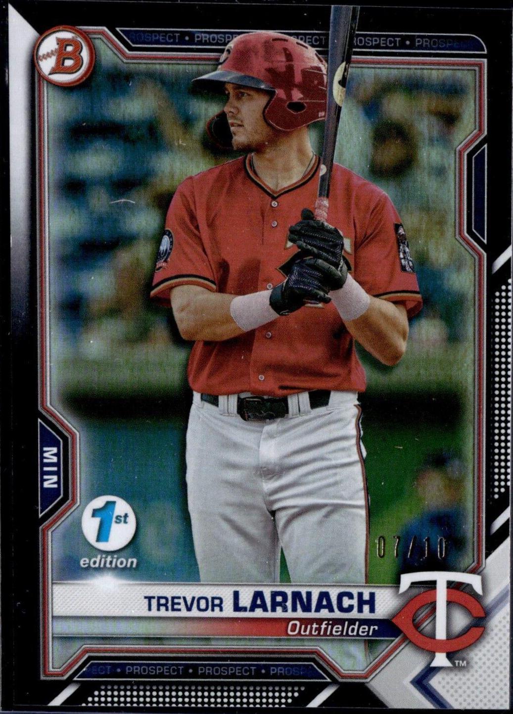 Trevor Larnach [Black Foil] #BFE-80