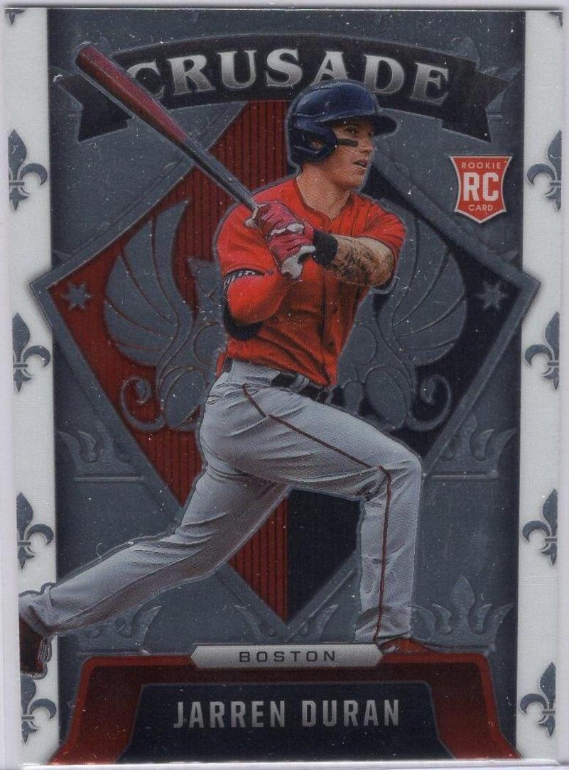Jarren Duran #4 Baseball Cards 2022 Panini Chronicles Crusade