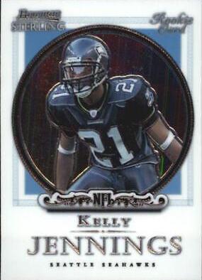 Kelly Jennings #13 Football Cards 2006 Bowman Sterling