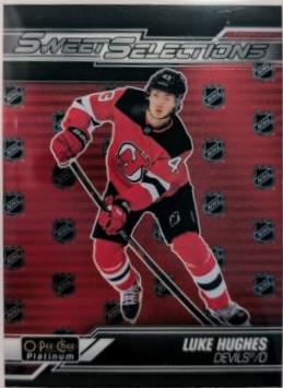 Luke Hughes #SS-1 Hockey Cards 2023 O-Pee-Chee Platinum Sweet Selections