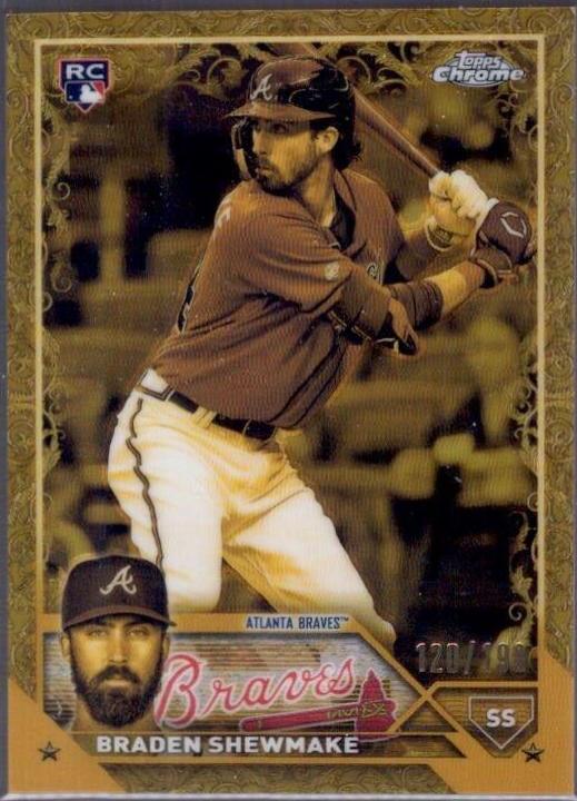 Braden Shewmake #159 2023 Topps Gilded Collection Baseball