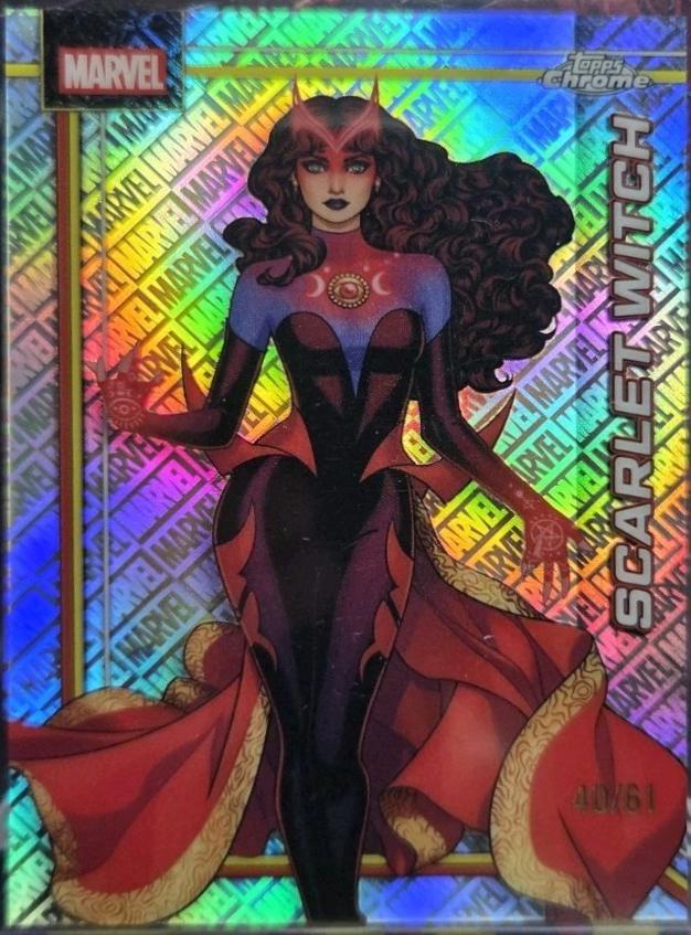 Scarlet Witch Marvel Logofractor