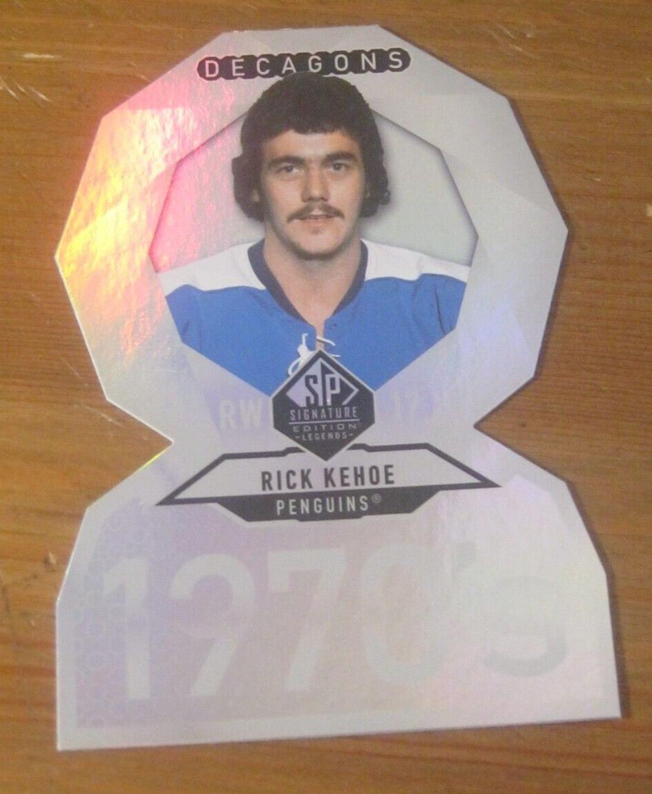 Rick Kehoe #DC-16 Hockey Cards 2020 SP Signature Edition Legends Decagons