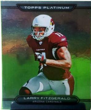 Larry Fitzgerald #10 Football Cards 2010 Topps Platinum
