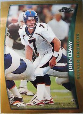 John Elway #16 Football Cards 1998 Topps Chrome