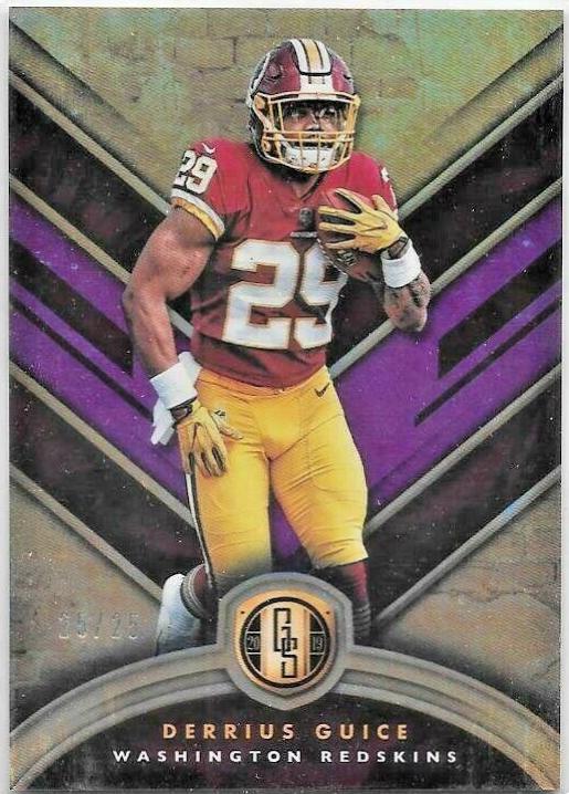 Derrius Guice #6 Football Cards 2019 Panini Gold Standard