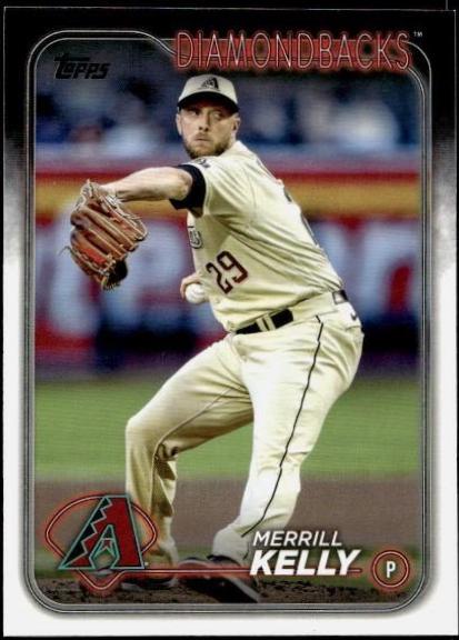 Merrill Kelly #112 Baseball Cards 2024 Topps