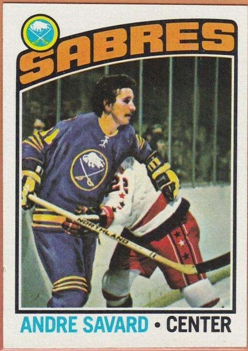 Andre Savard #43 Hockey Cards 1976 Topps