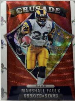 Marshall Faulk [Red Wave] #CR14