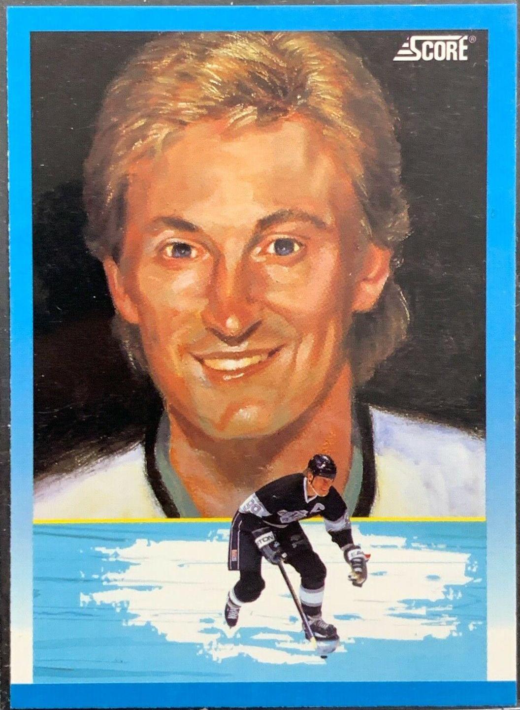 Wayne Gretzky #376 Hockey Cards 1991 Score Canadian