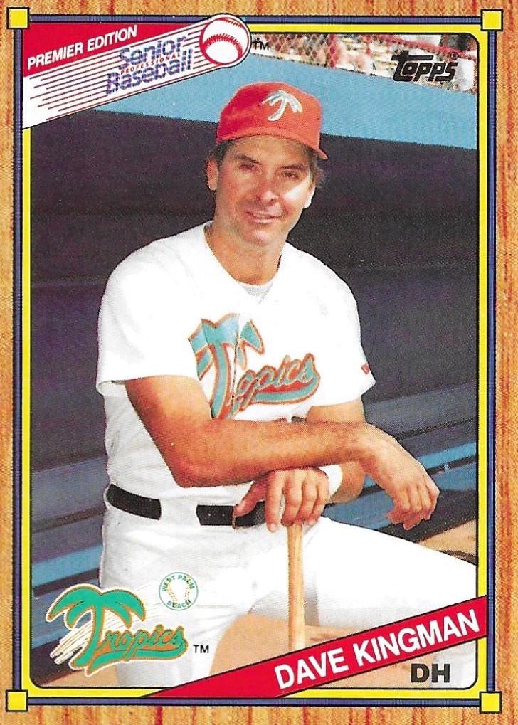 Dave Kingman #101 Baseball Cards 1989 Topps Senior League