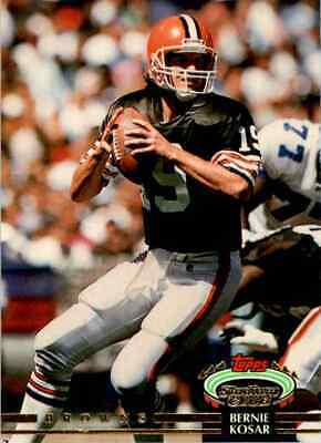 Bernie Kosar #672 1992 Stadium Club Football