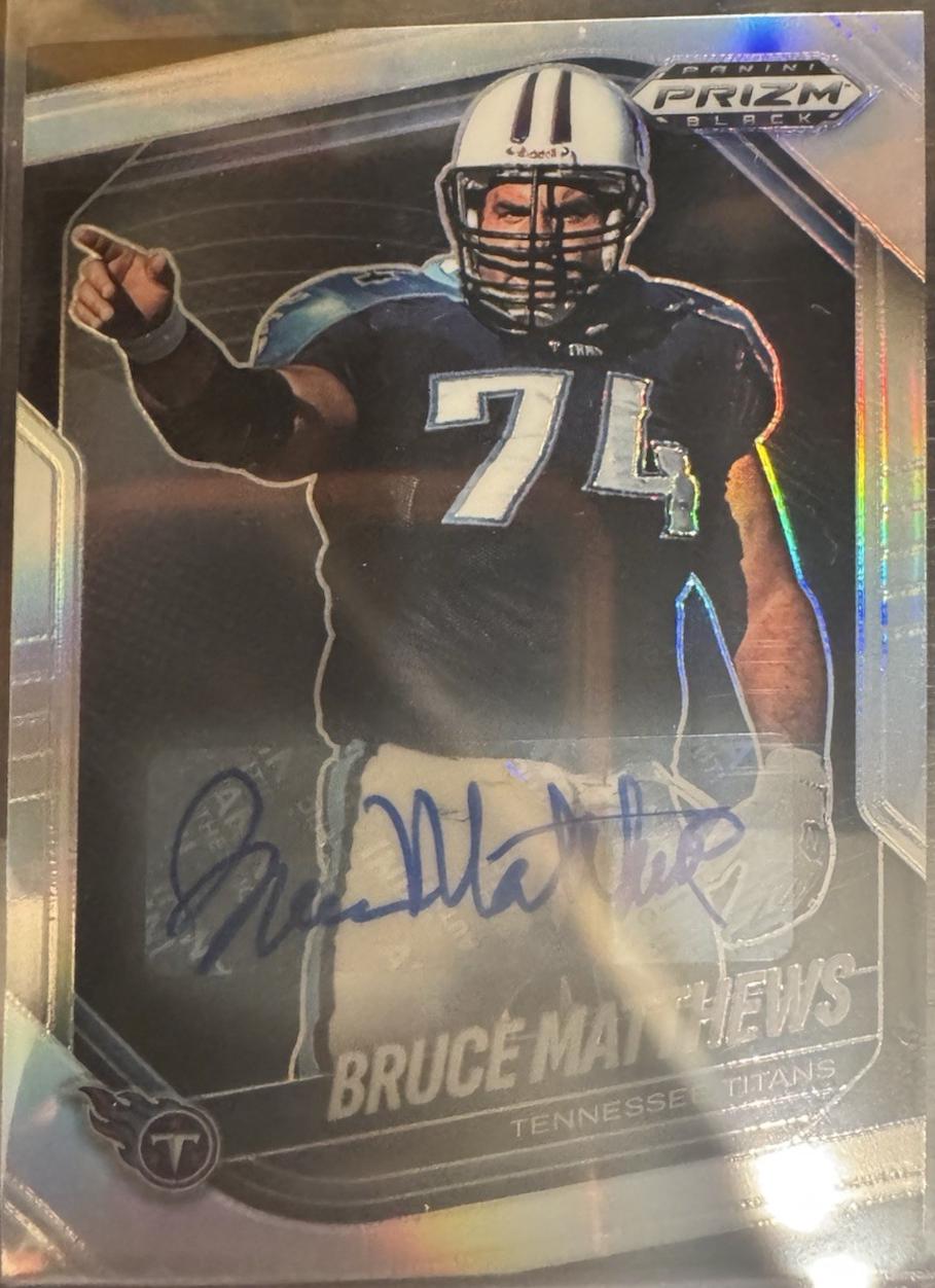 Bruce Matthews [Autograph Silver] #146
