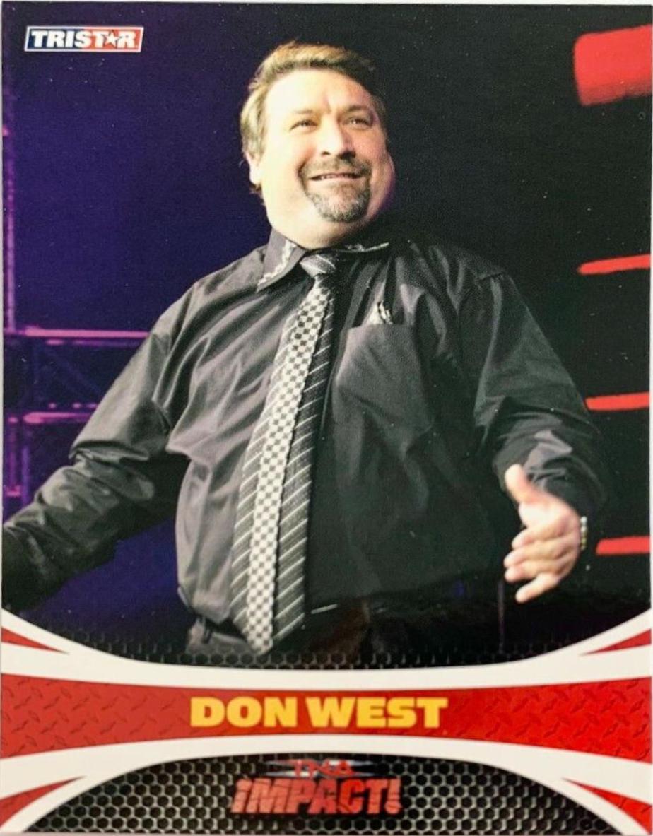 Don West #51 Wrestling Cards 2009 TriStar TNA Impact