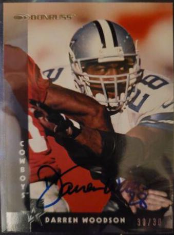 Darren Woodson #161 Football Cards 1997 Panini Donruss