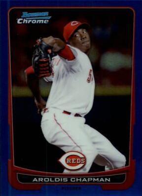 Aroldis Chapman #210 2012 Bowman Chrome Baseball