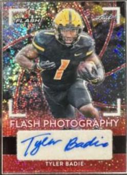 Tyler Badie [Kaleidoscope Red] #FP-TB1