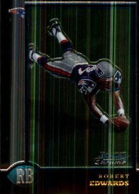 Robert Edwards #12 Football Cards 1998 Bowman Chrome