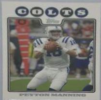 Peyton Manning #18 Football Cards 2008 Topps