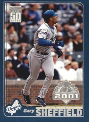 Gary Sheffield #47 Baseball Cards 2001 Topps Opening Day