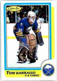 Tom Barrasso #91 Hockey Cards 1986 O-Pee-Chee