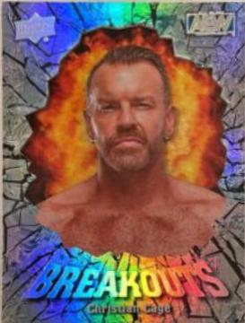 Christian Cage #BO-1 Wrestling Cards 2022 Upper Deck AEW Breakouts