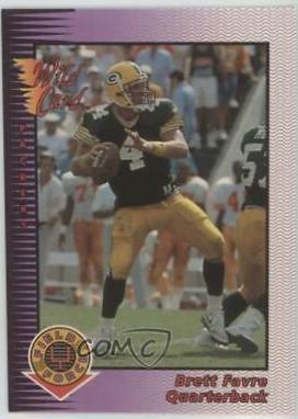 Brett Favre #14 Football Cards 1992 Wild Card Field Force