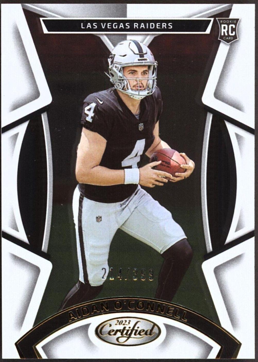 Aidan O'Connell #125 Football Cards 2023 Panini Certified