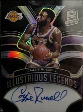 Cazzie Russell #ILS-CRU Basketball Cards 2021 Panini Spectra Illustrious Legends Signatures