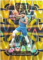 Karl-Anthony Towns [Tectonic Gold Prizm] #396 Prices | 2023 Panini 